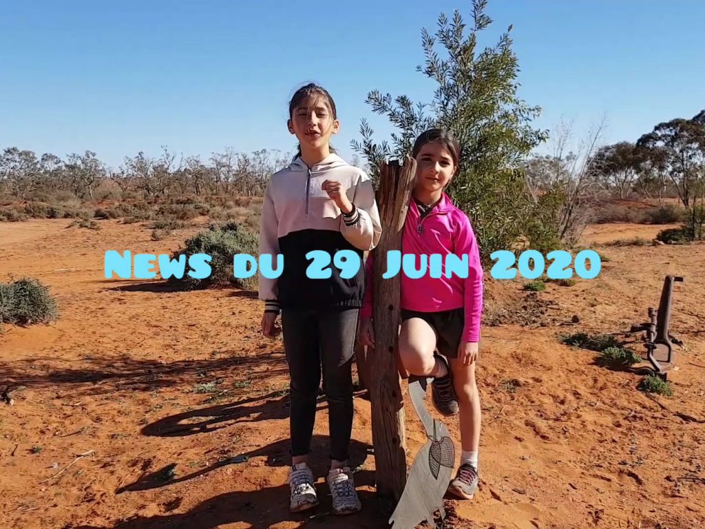 News du 29 Juin 2020